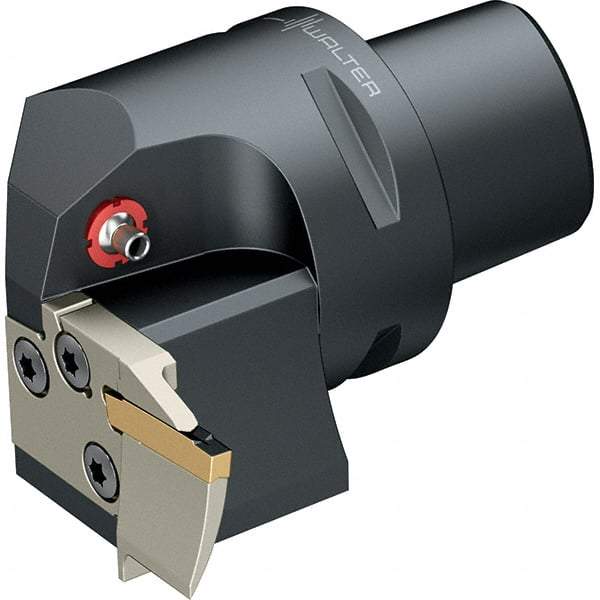 Walter - 0.591" Max Depth of Cut, Indexable Grooving Cutoff Toolholder - Series NCHE-GX24-CAPTO - Makers Industrial Supply