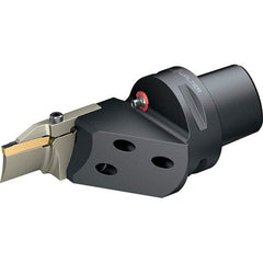 Walter - 0.827" Max Depth of Cut, Indexable Grooving Cutoff Toolholder - Series NCFE-GX24-CAPTO - Makers Industrial Supply