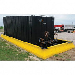 UltraTech - 3,978 Gal Polyethylene Containment Berm System - 1' High x 49' Wide x 10" Long - Makers Industrial Supply