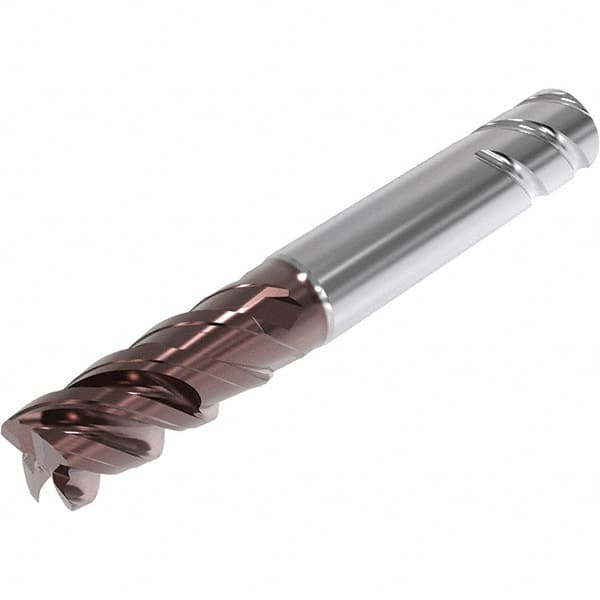 Seco - 10mm, 4 Flute, Single End, Solid Carbide, 2mm Corner Radius End Mill - 72mm OAL, 48° Helix, Right Hand Flute, 20mm LOC, Right Hand Cut, 29mm Extended Reach - Makers Industrial Supply