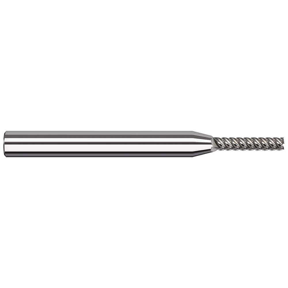 Harvey Tool - 1/8", 5/8" LOC, 1/8" Shank Diam, 2-1/2" OAL, 5 Flute Solid Carbide Square End Mill - Exact Industrial Supply