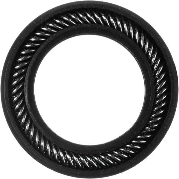 Value Collection - 11/16" ID, Spring Energized Rod Seal - -100 to 450°F, 1/2" Rod Diam - Makers Industrial Supply