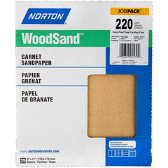 Norton - Sanding Sheets Abrasive Material: Garnet Grade: Very Fine - Makers Industrial Supply