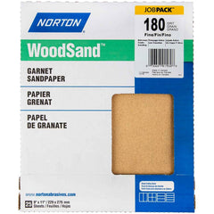 Norton - Sanding Sheets Abrasive Material: Garnet Grade: Fine - Makers Industrial Supply