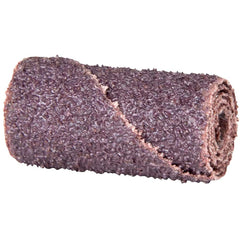 Norton - 3/4" Max Roll Diam x 2" OAL, 80 Grit Aluminum Oxide Straight Cartridge Roll - Makers Industrial Supply