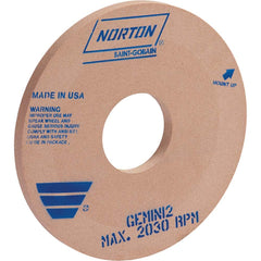 Norton - Centerless & Cylindrical Grinding Wheels Wheel Diameter (Inch): 18 Wheel Width (Inch): 1 - Makers Industrial Supply