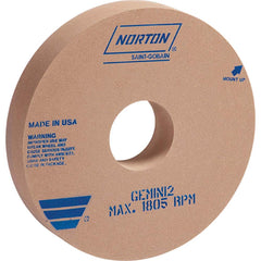 Norton - Centerless & Cylindrical Grinding Wheels Wheel Diameter (Inch): 18 Wheel Width (Inch): 3 - Makers Industrial Supply