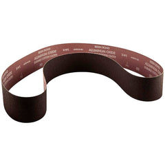 Norton - 4" Wide x 36" OAL, 80 Grit, Aluminum Oxide Abrasive Belt - Makers Industrial Supply