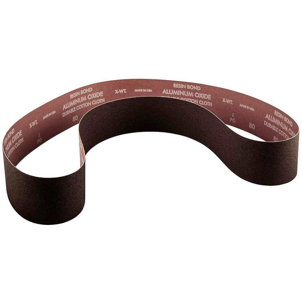 Norton - 4" Wide x 36" OAL, 50 Grit, Aluminum Oxide Abrasive Belt - Makers Industrial Supply