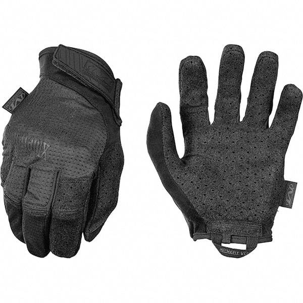 Mechanix Wear - Size S Work Gloves - For Mechanic's & Lifting, Uncoated, Hook & Loop Cuff, Full Fingered, Covert, Paired - Makers Industrial Supply