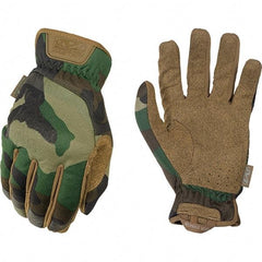 Mechanix Wear - Size 2XL Work Gloves - For Mechanic's & Lifting, Uncoated, Elastic Band Cuff, Full Fingered, Camouflage, Paired - Makers Industrial Supply