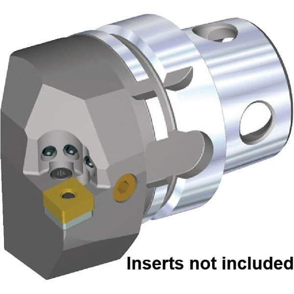 Kennametal - Left Hand Cut, Size KM4X63, CN..543 & CN.. 160612 Insert Compatiblity, Internal Modular Turning & Profiling Cutting Unit Head - 43mm Ctr to Cutting Edge, 70mm Head Length, Through Coolant, Series KM4X - Makers Industrial Supply