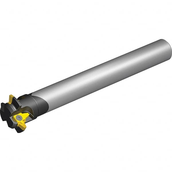 Vargus - 1.32" Cut Diam, 4.43" Max Depth of Cut, 3/4" Shank Diam, Internal/External Indexable Thread Mill - Insert Style 3LI, 3/8" Insert Size, 3 Inserts, Toolholder Style CTM SC, 6.929" OAL - Makers Industrial Supply