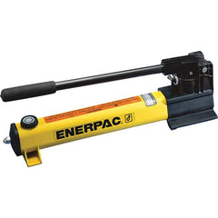 Enerpac - Manual Hydraulic Pumps Number of Stages: 2.000 Oil Volume Per Stroke (Cu. In.): 0.99 - Makers Industrial Supply