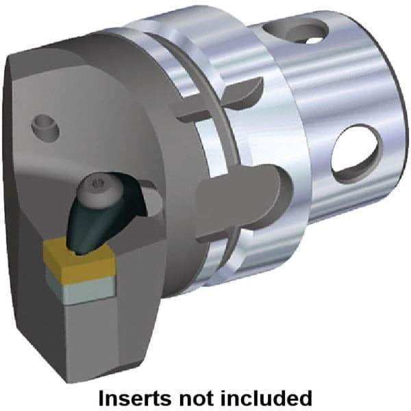 Kennametal - Insert Style SN.. 120408, SN.. 432, 70mm Head Length, Left Hand Cut, Internal/External Modular Threading Cutting Unit Head - System Size KM4X63, 38mm Center to Cutting Edge, Series Kenclamp - Makers Industrial Supply