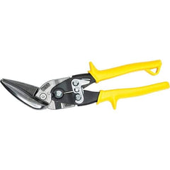 Wiss - 3" Length of Cut, Straight Pattern Offset Aviation Snip - 11" OAL, Ergonomic Comfort Handle, 18 AWG Steel Capacity - Makers Industrial Supply