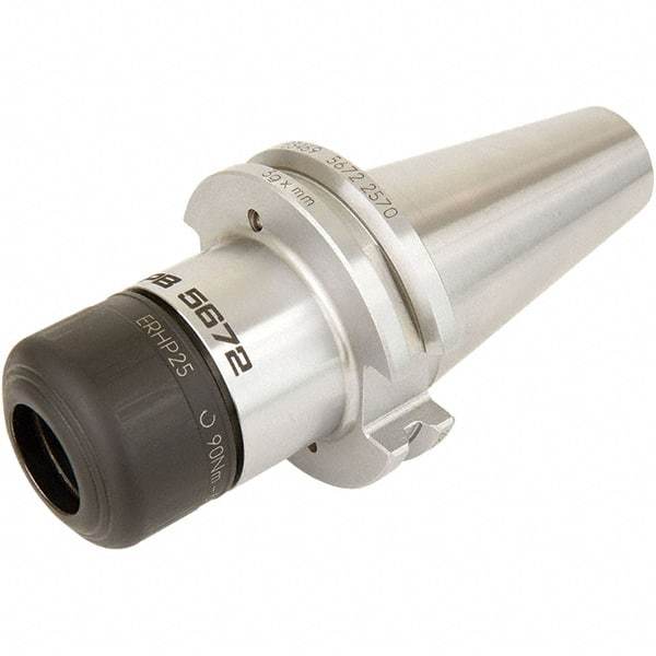 Seco - 18mm to 20mm Capacity, 140.9mm Projection, CAT50 Dual Contact Taper, HP32 Collet Chuck - 261.75mm OAL - Exact Industrial Supply