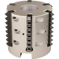 Vargus - 57.94mm Cut Diam, 200mm Max Hole Depth, 27mm Shank Diam, Internal/External Indexable Thread Mill - Insert Style R41, 6 Inserts, Toolholder Style RTMC-D, 50mm OAL - Makers Industrial Supply