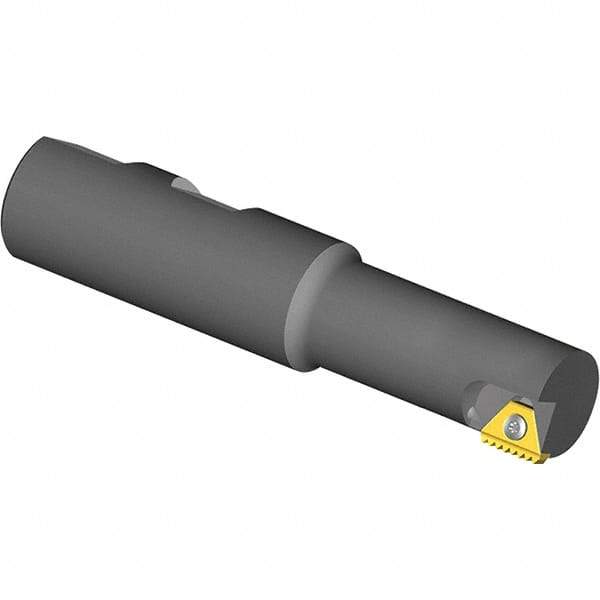 Vargus - 1.181" Cut Diam, 2.05" Max Depth of Cut, 1" Shank Diam, Internal/External Indexable Thread Mill - Insert Style 5, 5/8" Insert Size, 1 Insert, Toolholder Style TMC, 4.37" OAL - Makers Industrial Supply