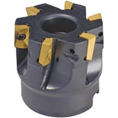 Tungaloy - 3" Cut Diam, 1" Arbor Hole Diam, Indexable Square-Shoulder Face Mill - Makers Industrial Supply