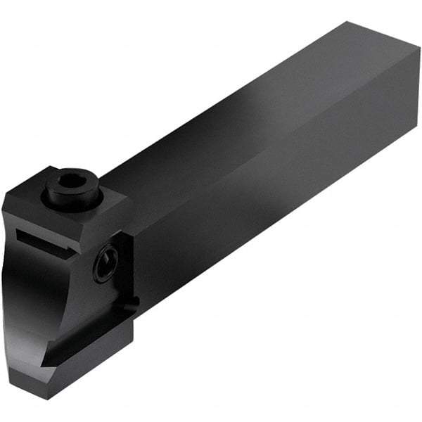 Seco - Tool Block Style 150.10-JETI, 15.49mm Blade Height, 80.3mm OAL, 5/8" OAH, Indexable Cutoff Blade Tool Block - 0.63mm Shank Height, 5/8" Shank Width, Through Coolant - Makers Industrial Supply