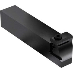 Seco - Tool Block Style 150.10-JETI, 15.49mm Blade Height, 118.3mm OAL, 1" OAH, Indexable Cutoff Blade Tool Block - 1mm Shank Height, 1" Shank Width, Through Coolant - Makers Industrial Supply