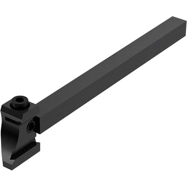 Seco - Tool Block Style 150.10-JETI, 15.49mm Blade Height, 136mm OAL, 10mm OAH, Indexable Cutoff Blade Tool Block - 10mm Shank Width, Through Coolant - Makers Industrial Supply