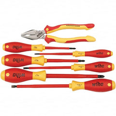 Wiha - 7 Piece Insulated Hand Tool Set - Makers Industrial Supply