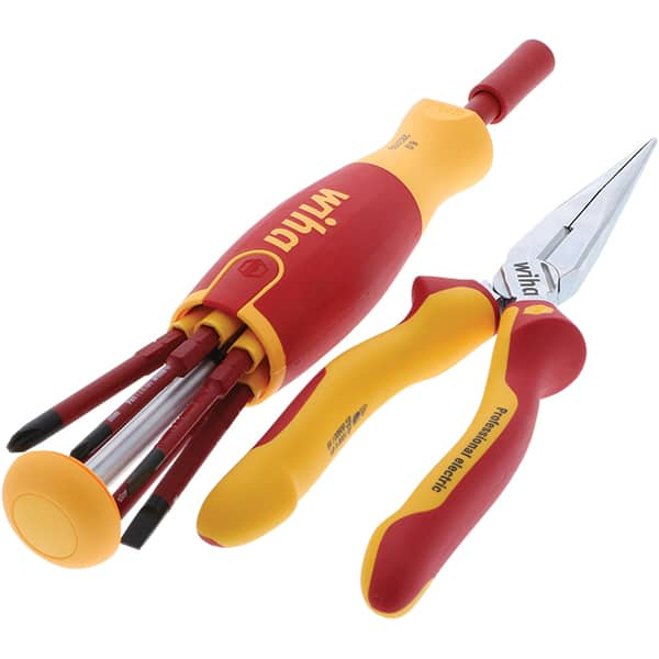 Wiha - 8 Piece Insulated Hand Tool Set - Makers Industrial Supply