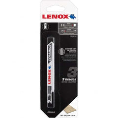 Lenox - Jig Saw Blades Blade Material: Bi-Metal Blade Length (Inch): 3-1/2 - Makers Industrial Supply