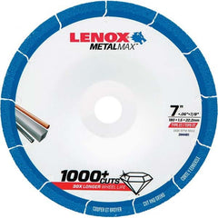 Lenox - Depressed-Center Wheels Wheel Diameter (Inch): 4-1/2 Wheel Thickness (Decimal Inch): 0.0500 - Makers Industrial Supply