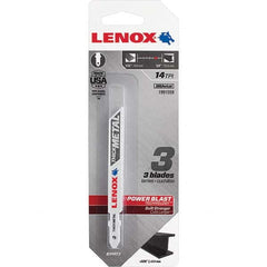 Lenox - Jig Saw Blades Blade Material: Bi-Metal Blade Length (Inch): 3-5/8 - Makers Industrial Supply