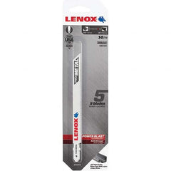 Lenox - Jig Saw Blades Blade Material: Bi-Metal Blade Length (Inch): 5-1/4 - Makers Industrial Supply