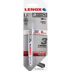 Lenox - Jig Saw Blades Blade Material: Bi-Metal Blade Length (Inch): 3-5/8 - Makers Industrial Supply