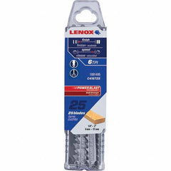 Lenox - Jig Saw Blades Blade Material: Bi-Metal Blade Length (Inch): 4 - Makers Industrial Supply