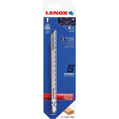 Lenox - Jig Saw Blades Blade Material: Bi-Metal Blade Length (Inch): 6 - Makers Industrial Supply