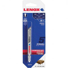 Lenox - Jig Saw Blades Blade Material: Bi-Metal Blade Length (Inch): 4 - Makers Industrial Supply