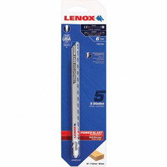 Lenox - Jig Saw Blades Blade Material: Bi-Metal Blade Length (Inch): 6 - Makers Industrial Supply