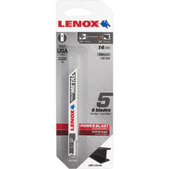 Lenox - Jig Saw Blades Blade Material: Bi-Metal Blade Length (Inch): 3-5/8 - Makers Industrial Supply