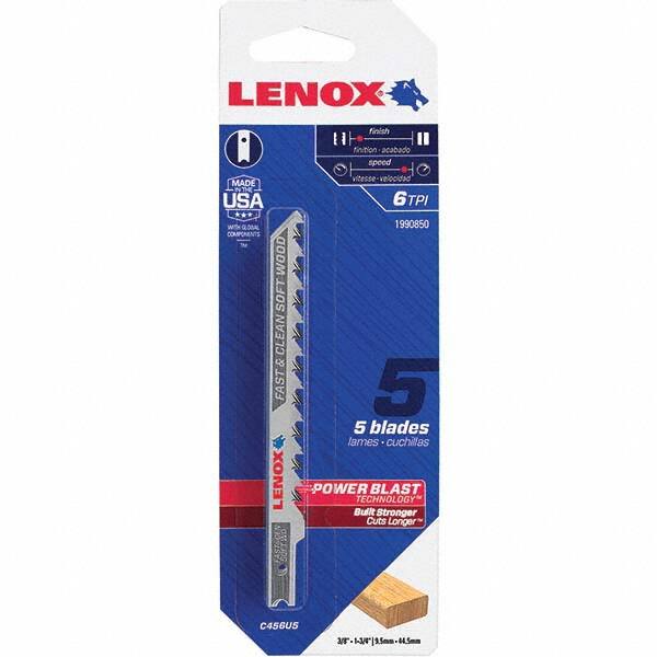 Lenox - Jig Saw Blades Blade Material: Bi-Metal Blade Length (Inch): 4 - Makers Industrial Supply