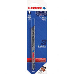 Lenox - Jig Saw Blades Blade Material: Bi-Metal Blade Length (Inch): 5-1/4 - Makers Industrial Supply