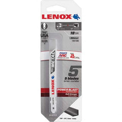 Lenox - Jig Saw Blades Blade Material: Bi-Metal Blade Length (Inch): 3-5/8 - Makers Industrial Supply