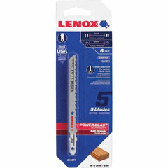 Lenox - Jig Saw Blades Blade Material: Bi-Metal Blade Length (Inch): 4 - Makers Industrial Supply