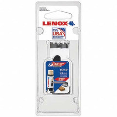 Lenox - Hole Saws Saw Diameter (mm): 1.50 Saw Diameter (Inch): 1-1/16 - Makers Industrial Supply