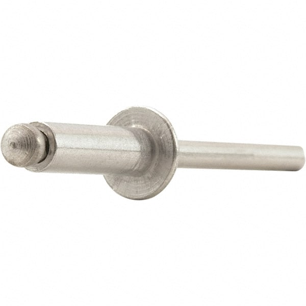 STANLEY Engineered Fastening - Size 4 Dome Head Aluminum Open End Blind Rivet - Makers Industrial Supply