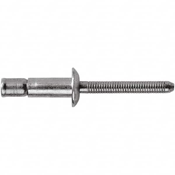 STANLEY Engineered Fastening - Size 8 Dome Head Steel Structural with Locking Stem Blind Rivet - Makers Industrial Supply