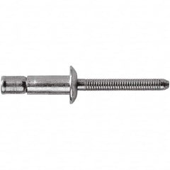 STANLEY Engineered Fastening - Size 8 Dome Head Steel Structural with Locking Stem Blind Rivet - Makers Industrial Supply