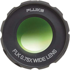 Fluke - Infrared Wide Angle Lens - Use with 0.75x Wide Angle, RSE300 & RSE600 - Makers Industrial Supply