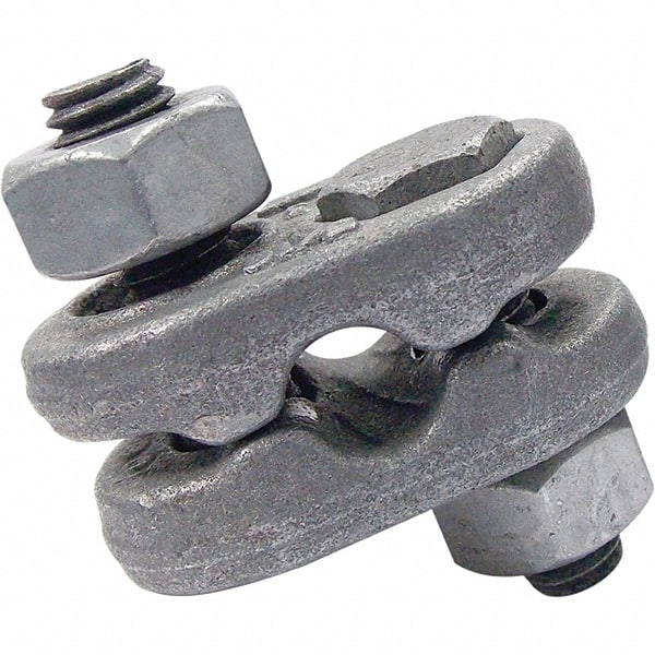 CM - 9/16 to 5/8" Wire Rope Double Saddle Clip - Makers Industrial Supply