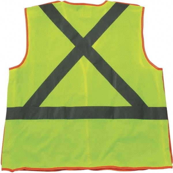 PIP - Size 3XL Yellow Mesh Breakaway High Visibility Vest - Exact Industrial Supply